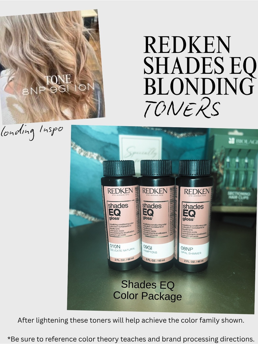 Redken Shades EQ Gloss Toners — Blonding Inspo Package